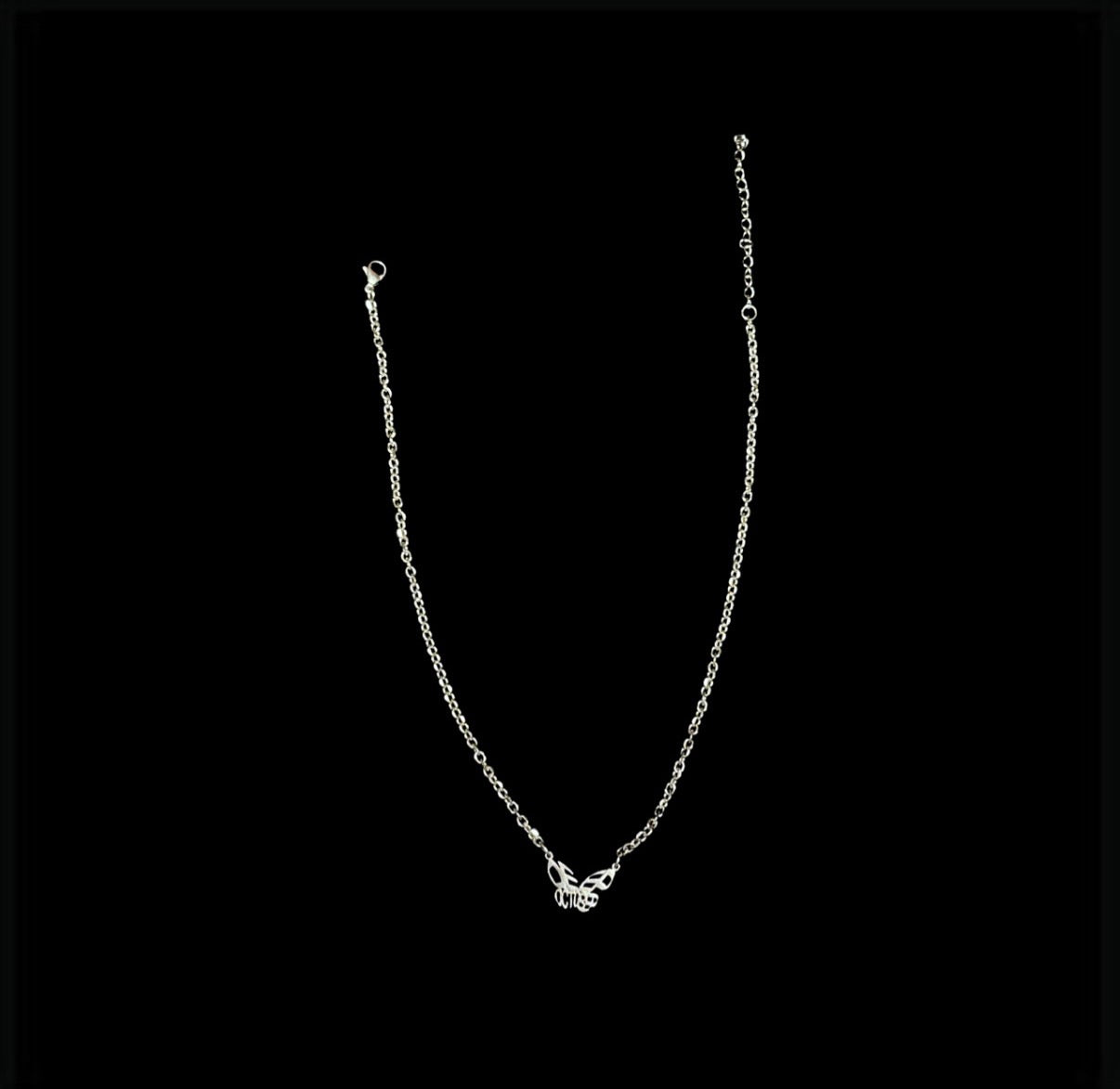 Deep October Logo Necklace